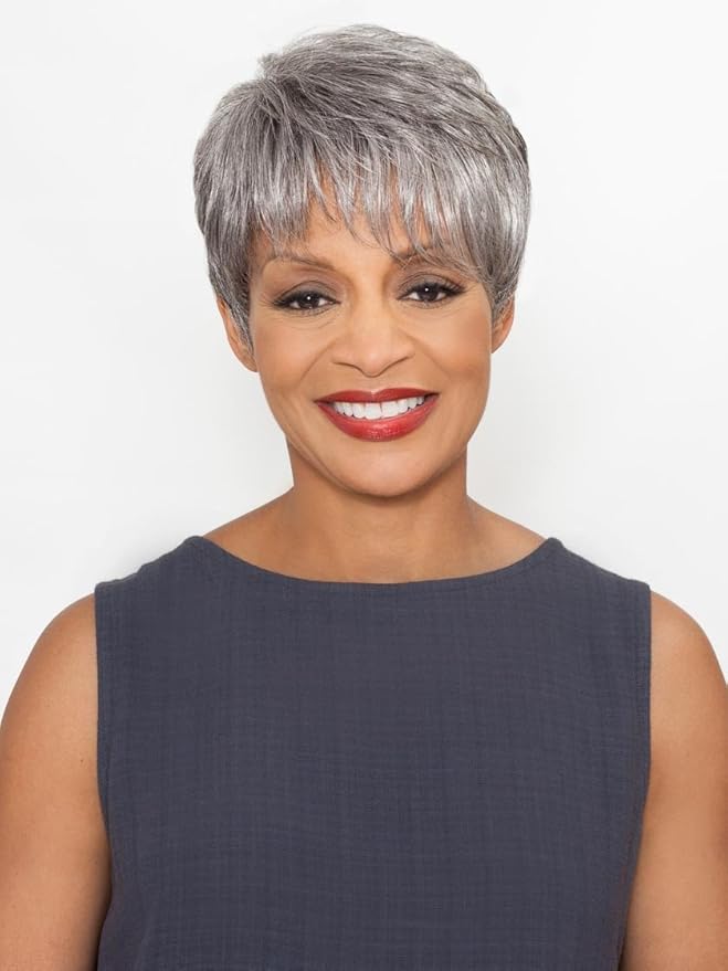 Amazon Com Stella Wig Color Fs4 27 Foxy Silver Wigs Short