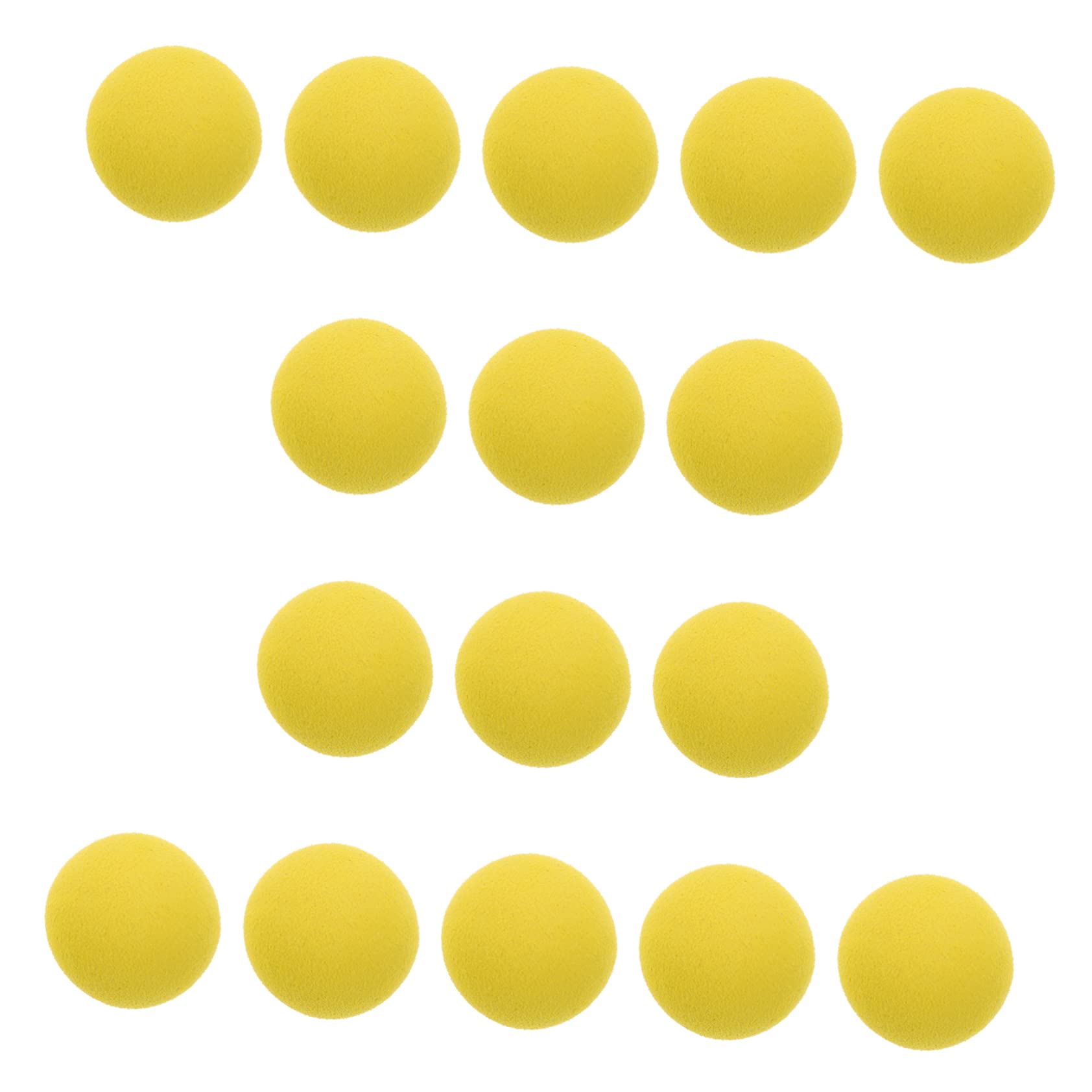 FOYTOKI 24pcs Toy Outdoor Accessories Outside Kids Toys Soft Eva Balls Foam Balls Pellets Squeeze Colored Pet