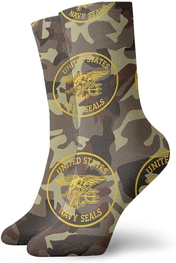 Gre Rry United States Navy Seals Unisex Athletic Socks Crew Socks
