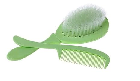 green baby brush