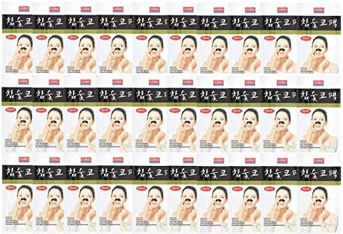 Luke Charcoal Nose Cleansing Strips 5,10,15,20,25,30 Sheets korean cosmetics (30 Sheets)
