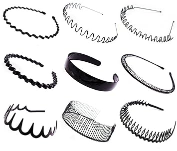 Amazon Com Cuhair 9pcs Headband Hair Band Hair Hoop Hair