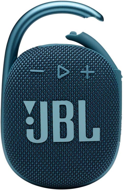 JBL Clip 4 - Bluetooth Portable Speaker with Integrated Carabiner, Waterproof and Dustproof, in Blue - Image 3