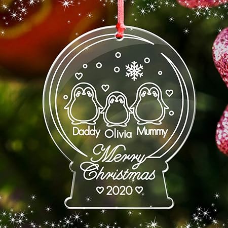baby's first christmas bauble 2019