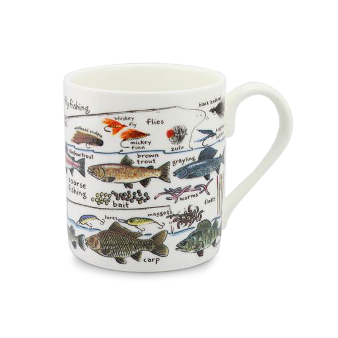 Mclaggan Smith Mugs Fishing mug