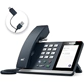Yealink MP45 Microsoft Teams Certified USB Desk Phone for Office PC Skype | NOT SIP/VoIP Compatible, Powered by Computer via USB-A or C, Plug &amp; Play, Dedicated Teams/Skype Device