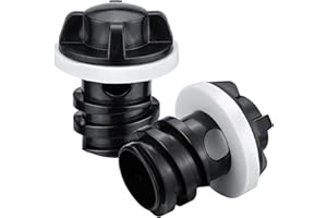 ANCABLE 2-Pack Cooler Plug for Yeti Cooler Drain Plugs Replacement Compatible with YETI RTIC ORCA Roadie and Tundra Coolers and Tank Ice Bucket Accessories, Small