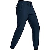 MAGNIVIT Men's Sweatpants with 3 Zipper Pockets Athletic Workout Lightweight Pants Quick Dry Running Joggers for Men