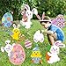 Huray Rayho Easter Street Yard Sign Cutouts