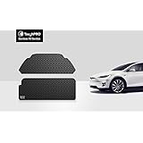 TOUGHPRO Frunk Mat Accessories + Trunk Mat Accessories Compatible with Tesla Model X (6 or 7 Seater) - 3rd Row Up - All Weath