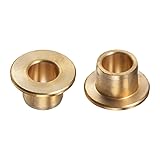HARFINGTON 2pcs Flange Bearing Sleeve 10mm Bore