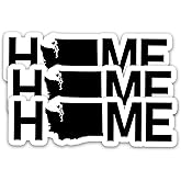 (3PCS) Washington Sticker – Washington Home Map Waterproof Vinyl US State Decal for Water Bottles, Laptops, Scrapbooking, Travel Gift, Local Pride, 3 x 1 inch