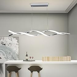 Matven Modern Ceiling Chandelier Light, Acrylic