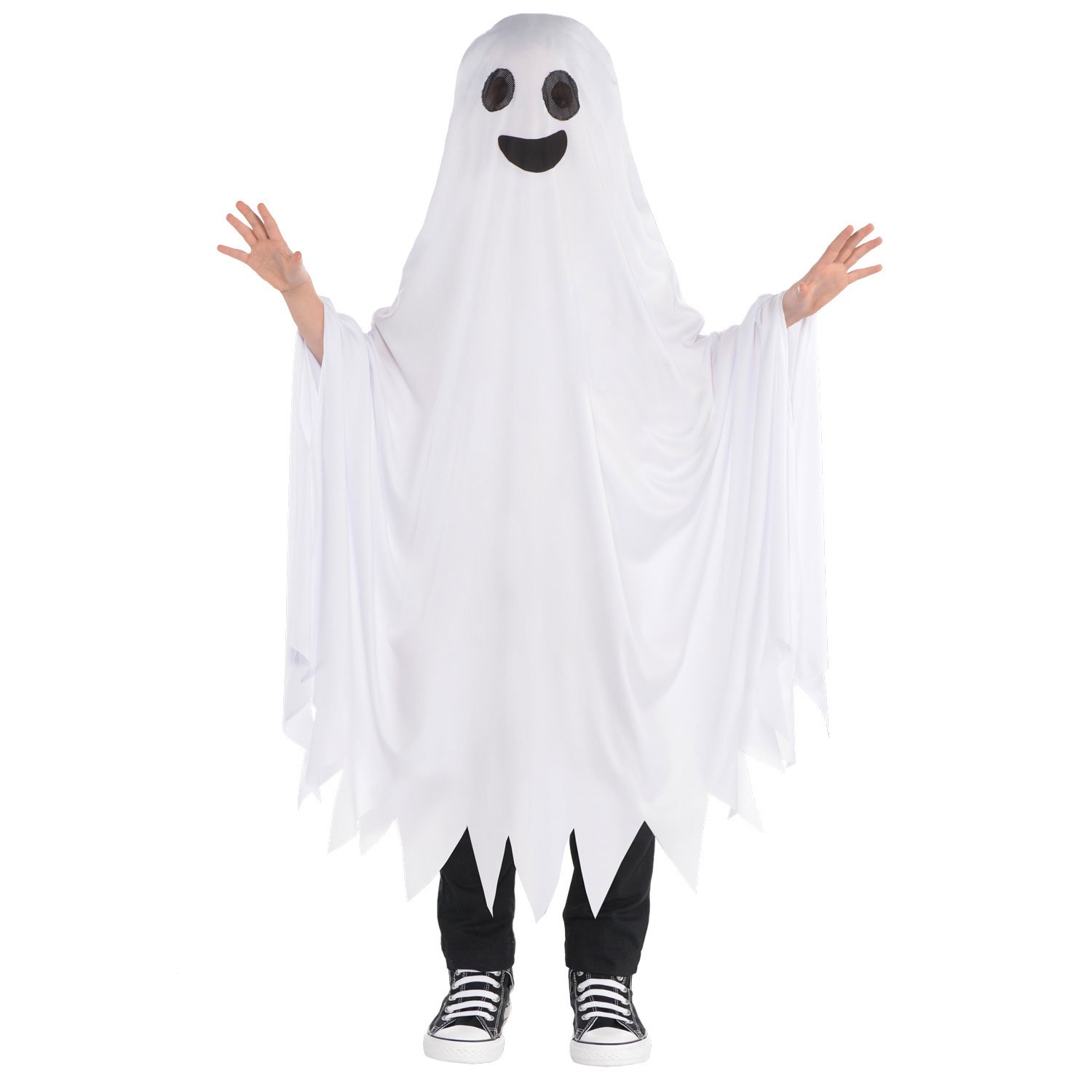 (PKT) Child Cape Ghost Costume