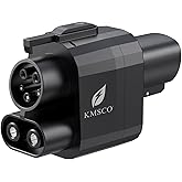 NACS to CCS Adapter Tesla Supercharger Adapter, [500A max, 1000V], Compatible with Ford/Rivian/Mustang/Polestar/GM& More EVs,