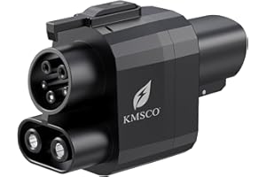 NACS to CCS Adapter Tesla Supercharger Adapter, [500A max, 1000V], Compatible with Ford/Rivian/Mustang/Polestar/GM& More EVs,