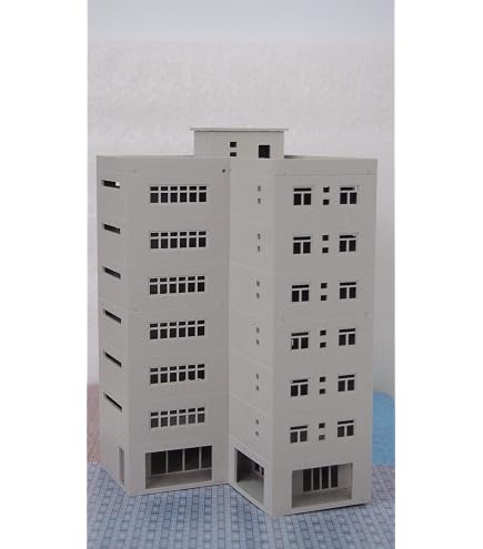 Outland Models Industriegebäude N-Skala 1:160 - 50x120x133 Mm, Kunststoff, Für Modelleisenbahn