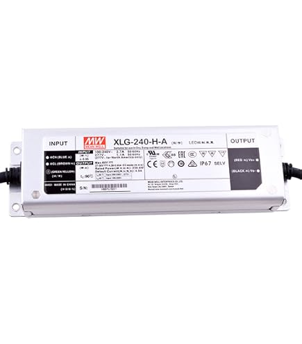 Amazon.com: Meanwell XLG-240-H-A 60V 4900mA 240W Constant Power
