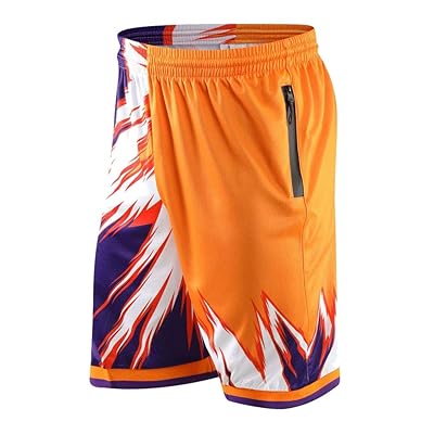 Youth athletic shorts with zipper pockets Clearance
