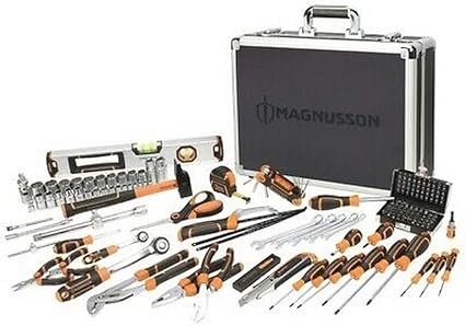 Mallette 119 Pieces Cle A Cliquet Douilles Marteau Niveau Metre Professionnel Boite Outils Garantie A Vie Amazon Fr Bricolage