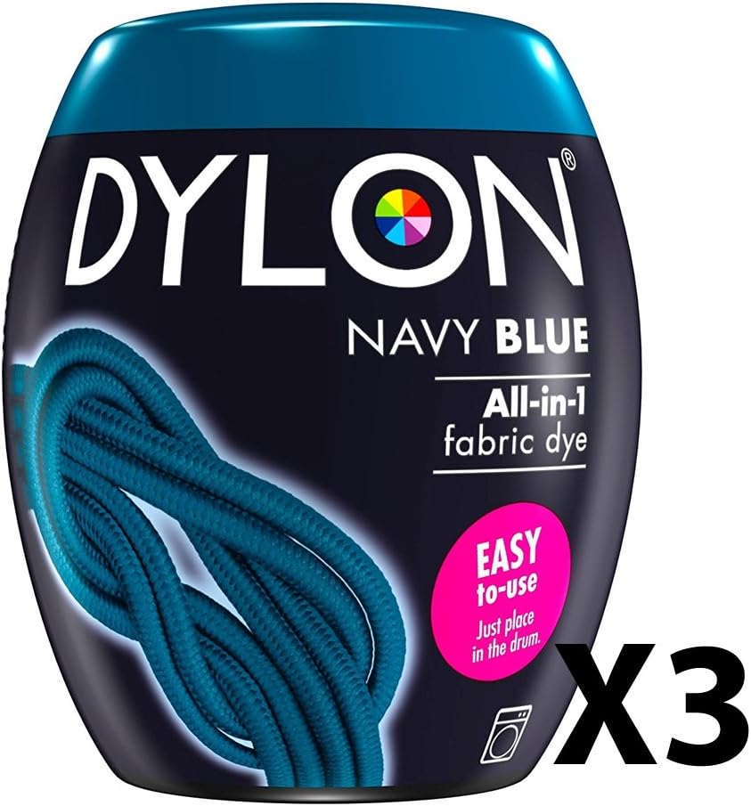Dylon Machine Dye Pod 08 Navy Blue 2204431 Amazon.es Hogar