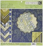 K&Company Blue Awning Specialty 12-by-12-Inch Paper Pad