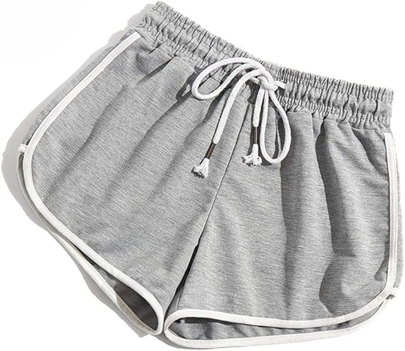 Amazon ディーハウ ランニングショーツ スポーツショート パンツ レディース ショートパンツ トレーニング ヨガウエア フィットネス ジムウエア 短パン 吸汗速乾 ウエストゴム ファッション 夏 運動 ゆったり シンプル 快適 アウトドア フィットネス トレーニング