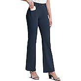 M MOTEEPI Women's High Waisted Stretchy 29"/31" Bootcut Pull On Dress Pants Office Business Casual Work Pants
