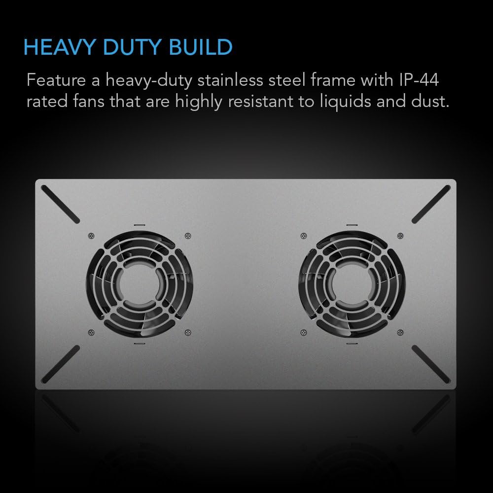 AC Infinity AIRTITAN T8-N, Crawlspace Basement Ventilator Fan, with Temperature and Dehumidistat Controller, IP-44 Rated, Intake: Kitchen & Dining