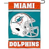 Miami Dolphins Helmet Double Sided Garden Banner Flag