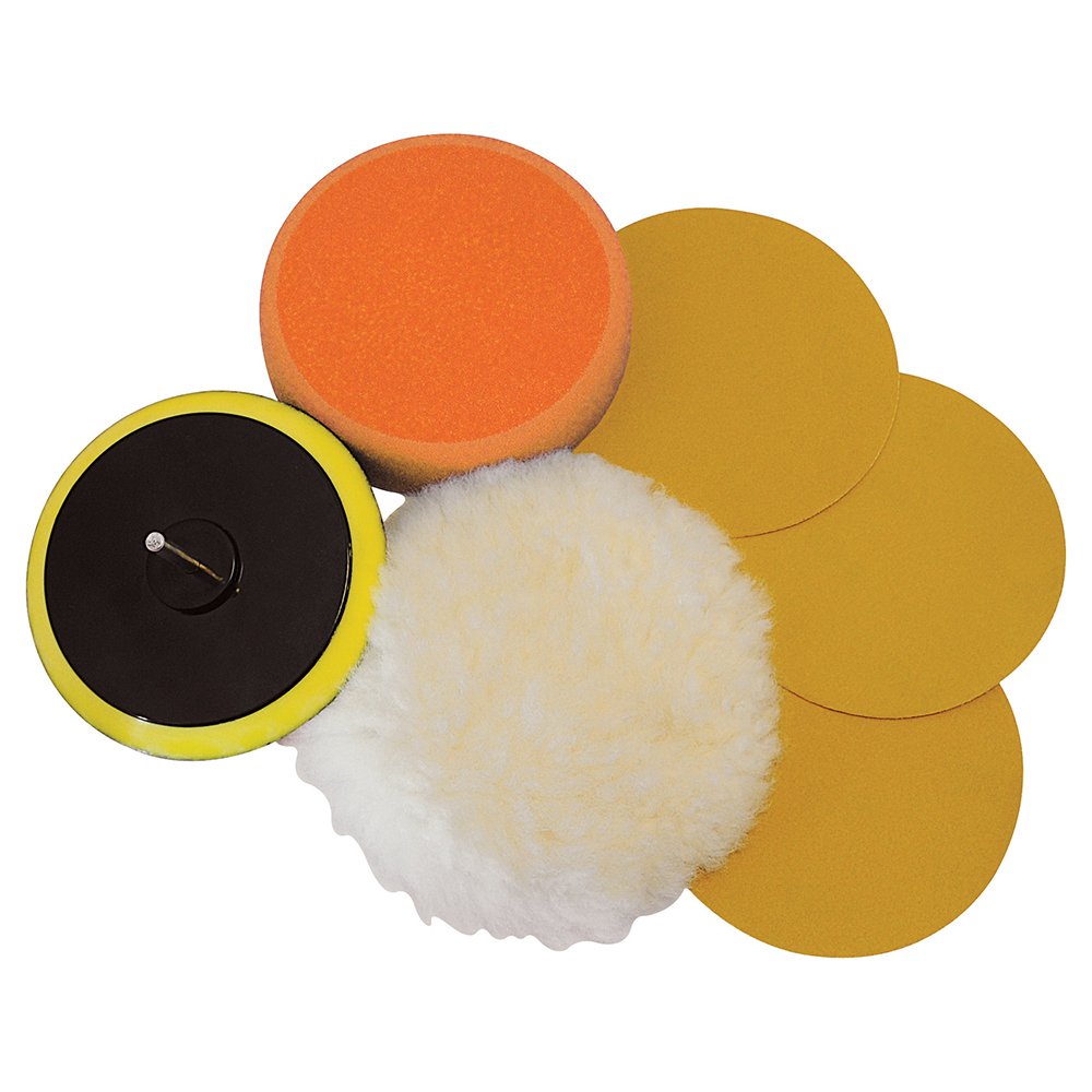 Silverline 107912 Sanding and Polishing Kit 6pce 125 mm