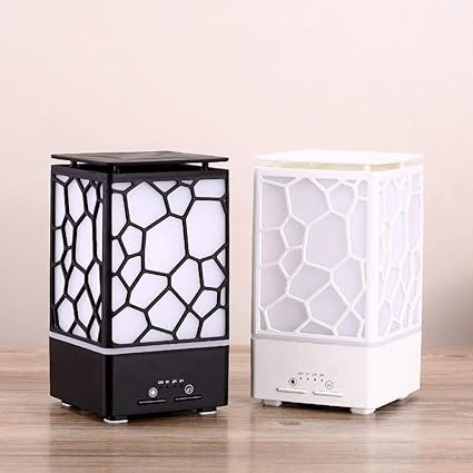 Brezzycloud Essential Oil Diffuser Water Cube 200ml Aromatherapy Aroma Diffuser, with 7