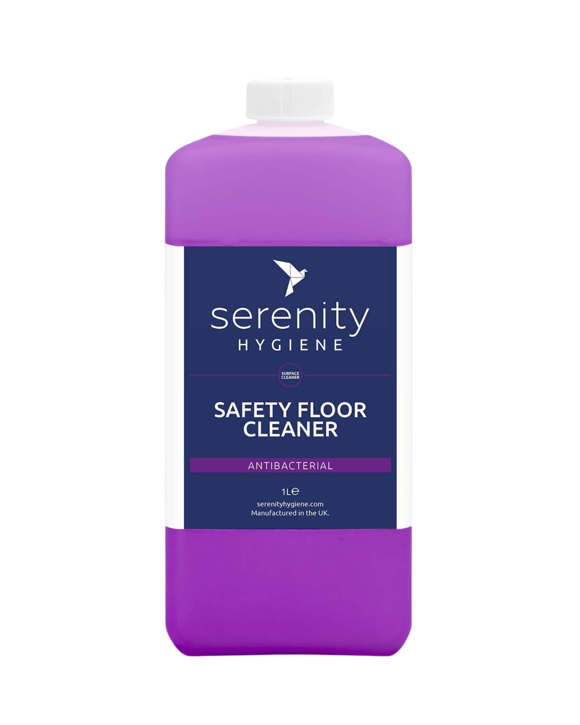 Antibacterial Floor Cleaner Concentrate 5L - Kills 99.999% Germs, Multi Surface Hard Floors, Tiles, Vinyl, Laminate, Safe for Pets & Kids, Floral Scent, Makes 50 Litres