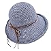 LETHMIK Floppy Straw Bucket Hat Womens Summer Beach Brimmed Crushable Sun Hat