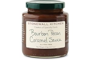 Stonewall Kitchen Bourbon Pecan Caramel Sauce, 12.5 Ounces