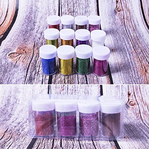 GLITTIES - Vanilla Bean - Holographic & Matte Chunky Mixed Glitter ✶ COSMETIC GRADE ✶ Festival Body Glitter, Makeup, Face, Hair, Lips, Nails - (10 Gram)