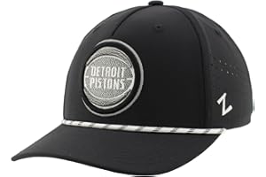 ZHATS NBA Unisex-Adult NBA Officially Licensed Rope Hat Snapback Performance Black