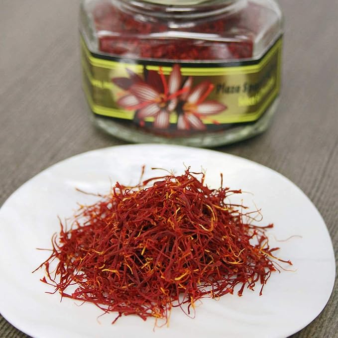 Full Thread Spanish Saffron, 14 Gram in a Jar Grocery