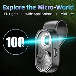 APEXEL Phone Microscope, Pocket Microscope iPhone