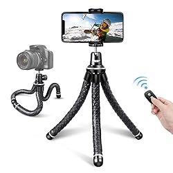 UBeesize Flexible Cell Phone Tripod, Mini Travel