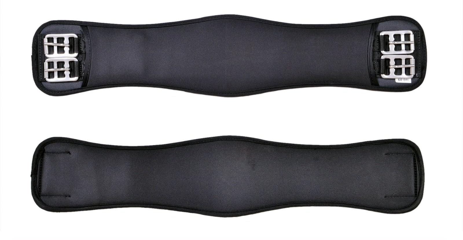 Preto New Synthetic Girth Dressage With Memory Foam Equine Elasticated Both Ends Anatomical Horse Saddle Girths Anti-Chaff & Anti-Gall with Comfort Fully Cushioned Performance Ergonomically Shaped