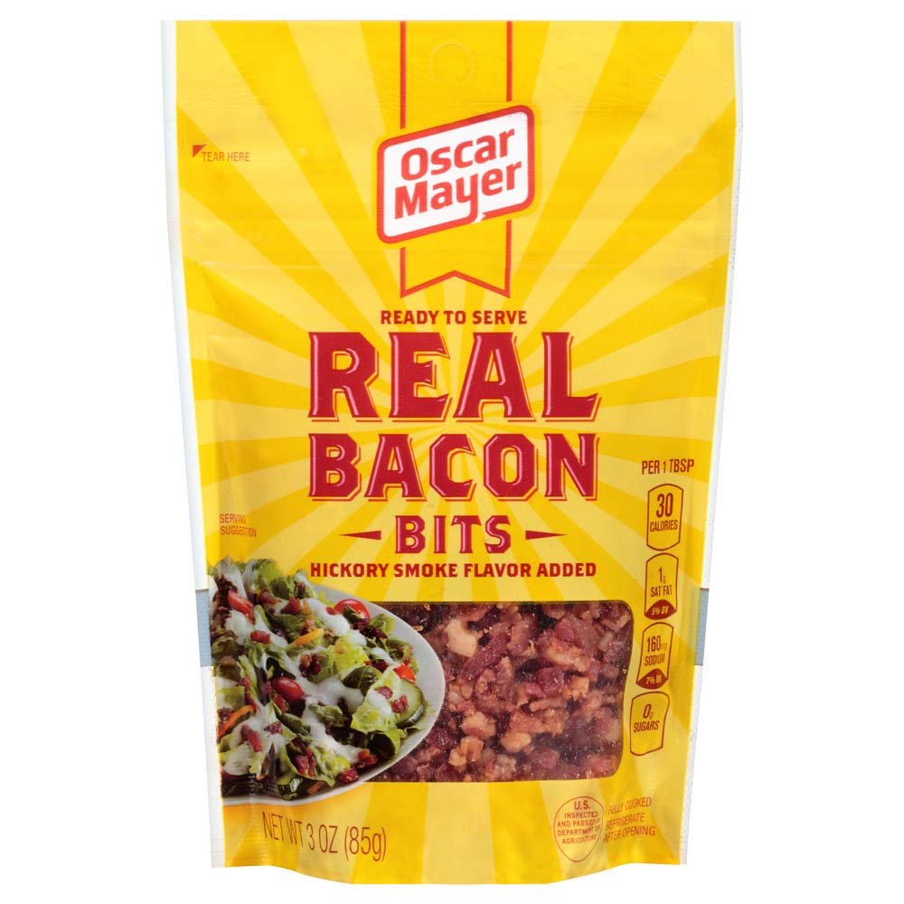 Oscar Mayer Real Bacon Bits, Hickory Smoked, 3