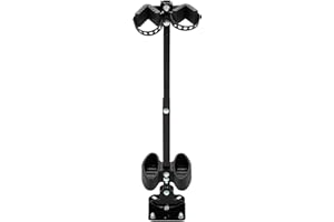 KUAFU Gun Rack Compatible with Polaris Ranger RZR General Can-Am Defender Pioneer Maverick Kawasaki Mule Teryx Kubota Golf Cart Gun Vertical Floor Mount Truck UTV Gun Holder