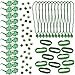 108 St Patricks Day Party Favors Supplies Set Includes 12 Shamrock Sunglasses 12 Shamrock Necklaces 12 Shamrock Bracelets and 72 Saint Patrick Temporary Tattoos Irish Green Supplies Accessories Toys