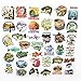 Many Kinds of Stickers 60Pcs Variety Vinyl Car Sticker Water Bottle Skateboard Motorcycle Phone Bicycle Luggage Guitar Bike Sticker Decal