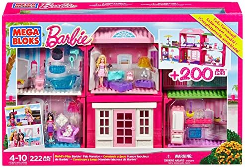 Mega Bloks Barbie Fab Mansion