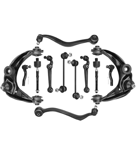 A-Premium Set Of 12, Front Rear Sway Bar Link Outer Inner Tie Rod End - View #2