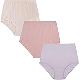 Vanity Fair Women's Underwear Perfectly Yours Traditional Cotton Brief Panties