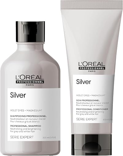 L'Oreal Professionnel Paris Silver Duo Shampoo 300ml Conditioner 200ml