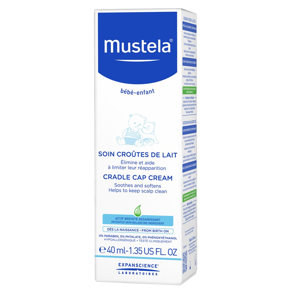 mustela baby cradle cap cream